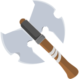 Normal battle-axe