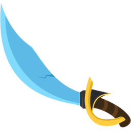 Refined scimitar