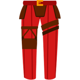 Red trousers