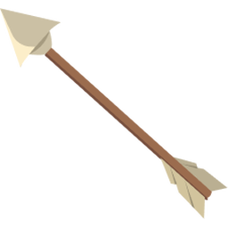 Steel arrow