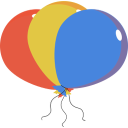 Birthday balloons